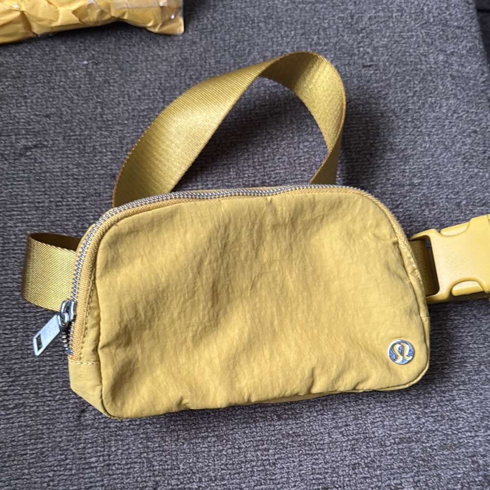 Lululemon Mustard Yellow Belt Bag